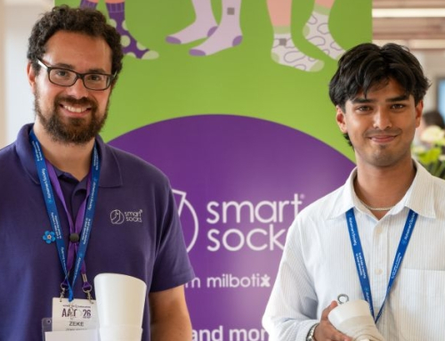 Milbotix Showcases SmartSocks® at AAIC 2026 in London