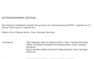 Netherlands letter of patent
