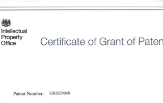 UK patent letter